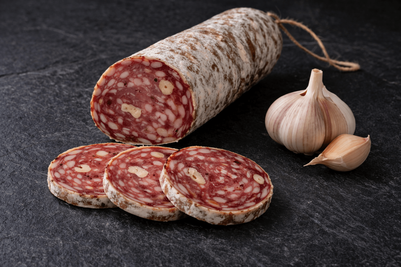 Saucisson à l'ail - vente de saucisson