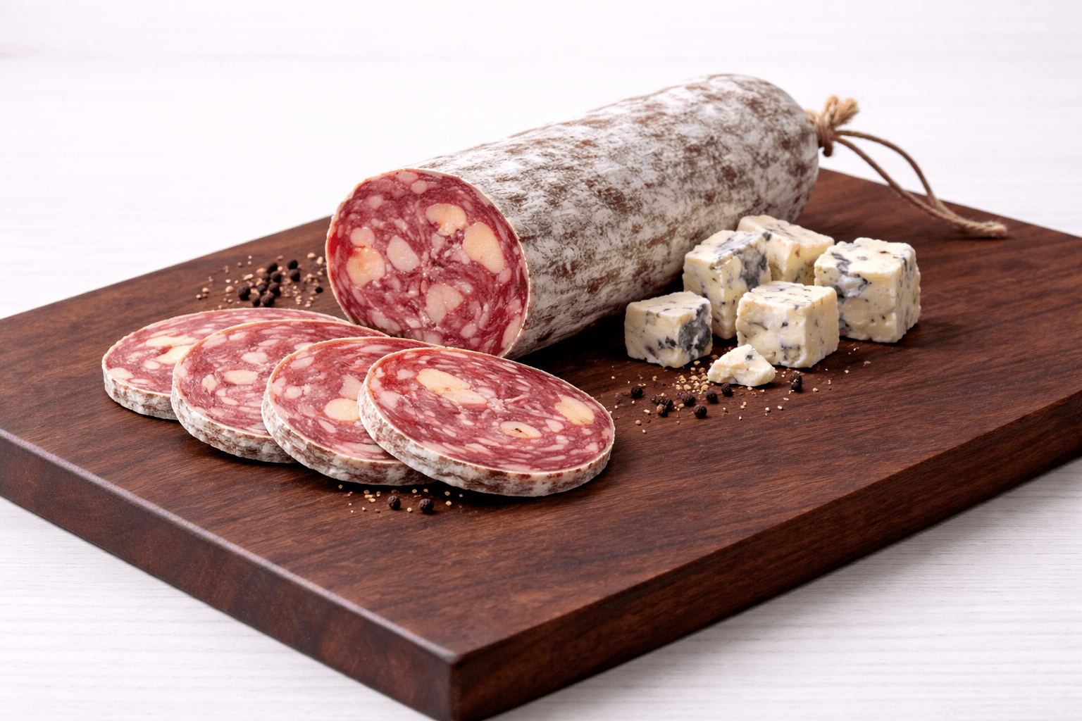 Saucisson au Bleu d’Auvergne - vente de saucisson