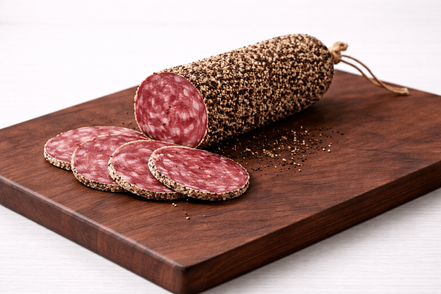saucisson au poivre - vente de saucisson