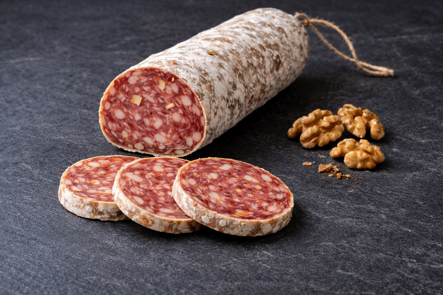 saucisson aux noix - vente de saucisson